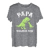 Papasaurus Rex Dinosaurier lustiges Papa Vater Geschenk T-Shirt