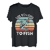 Kinder Angelgeschenk für Kinder, Fisch-Fan T-Shirt