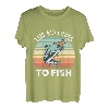 Kinder Angelgeschenk für Kinder, Fisch-Fan T-Shirt