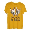 Lusitges Never too old to Rock Opa Rocker Gitarre Band T-Shirt