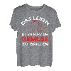 Herren Das Leben Ist Zu Kurz Um Gemüse Grillen Grill T-Shirt