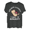 Clickety Clackety I Roll to Attackety Lustige Katzenliebhaber T-Shirt