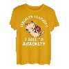 Clickety Clackety I Roll to Attackety Lustige Katzenliebhaber T-Shirt