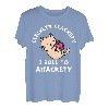 Clickety Clackety I Roll to Attackety Lustige Katzenliebhaber T-Shirt