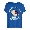 Clickety Clackety I Roll to Attackety Lustige Katzenliebhaber T-Shirt