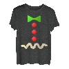Lebkuchenmann Kostüm T-Shirt Halloween Kostüm Shirt T-Shirt