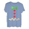 Lebkuchenmann Kostüm T-Shirt Halloween Kostüm Shirt T-Shirt