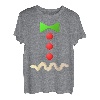 Lebkuchenmann Kostüm T-Shirt Halloween Kostüm Shirt T-Shirt
