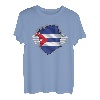 Kuba Roots Flagge Patrioten, Kubanisches Erbe Patriot Day T-Shirt