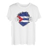 Kuba Roots Flagge Patrioten, Kubanisches Erbe Patriot Day T-Shirt