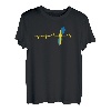 Herzschlag Schweden Flagge Geschenk T-Shirt