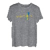 Herzschlag Schweden Flagge Geschenk T-Shirt