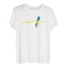 Herzschlag Schweden Flagge Geschenk T-Shirt