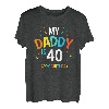 Papa ist 40 Herzlichen Glückwunsch zum 40. Geburtstag T-Shirt