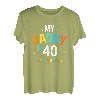 Papa ist 40 Herzlichen Glückwunsch zum 40. Geburtstag T-Shirt