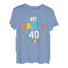 Papa ist 40 Herzlichen Glückwunsch zum 40. Geburtstag T-Shirt