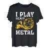 Musikliebhaber I Play Heavy Metal French Horn T-Shirt
