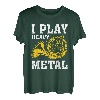 Musikliebhaber I Play Heavy Metal French Horn T-Shirt