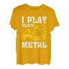 Musikliebhaber I Play Heavy Metal French Horn T-Shirt