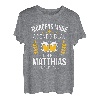 Matthias Name Geschenk-Idee Geburtstag Lustiger Spruch T-Shirt