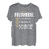 Feldwebel Geschenk Lustiges Kameraden Beruf Militär Shirt