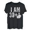 I Am 39 Plus Mittelfinger T-Shirt 40 Geburtstag Shirt T-Shirt