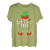Große Schwester Elf Kostüm Outfit Weihnachten Fun Elf Pyjama T-Shirt