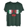 Italienische Sonnenbrille Kuss Lippen Italien Flagge T-Shirt