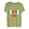 Italienische Sonnenbrille Kuss Lippen Italien Flagge T-Shirt