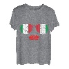 Italienische Sonnenbrille Kuss Lippen Italien Flagge T-Shirt