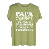 Herren Papa du hast ja bereits mich als Tochter Papa Tochter T-Shirt