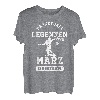 Basketball Legenden sind im März geboren Jungs Geburtstag T-Shirt