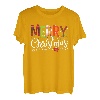 Frohe Weihnachtsoutfit Damen Herren, Kurzarm, Weihnachten Familie T-Shirt