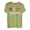 Frohe Weihnachtsoutfit Damen Herren, Kurzarm, Weihnachten Familie T-Shirt