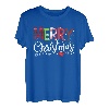 Frohe Weihnachtsoutfit Damen Herren, Kurzarm, Weihnachten Familie T-Shirt