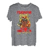 Herren Feuerwehr Papa - Feuerwehrmann Uniform Spruch Vatertag Vater T-Shirt