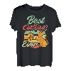Best Cat Dad Ever Vintage Bester Katzen Papa Vater Geschenk T-Shirt