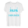 Stolzer Papa Vater Zwillinge lustiges Geschenk Spruch T-Shirt