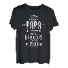 Herren Der beste Papa Vatertag Spruch Krieger Herz eines Löwen T-Shirt
