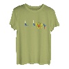 Russland Adler Herzschlag EKG Puls UdSSR CCCP Russia Russe T-Shirt