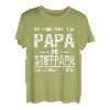 Herren Ich habe zwei Titel Papa und Stiefpapa | Vatertag Geschenk T-Shirt
