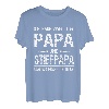 Herren Ich habe zwei Titel Papa und Stiefpapa | Vatertag Geschenk T-Shirt