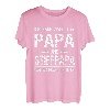 Herren Ich habe zwei Titel Papa und Stiefpapa | Vatertag Geschenk T-Shirt