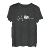 Rasenmäher Herzschlag Aufsitzrasenmäher Rasenpflege Mäher T-Shirt