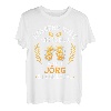 Herren Lustiges Morgens Müde Abends Blau Jörg Vornamen Outfit T-Shirt