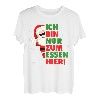 Lustig Weihnachtsshirt Ich Bin Nur Zum Essen Hier! Santa T-Shirt