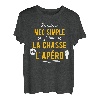 Herren Lustiges Geschenk Apero Jagd T-Shirt Lustig T-Shirt