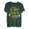 Herren Lustiges Geschenk Apero Jagd T-Shirt Lustig T-Shirt