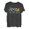 Peace, Love Handpan Retro Handpan Liebhaber T-Shirt