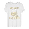 Herren Vorsicht ich fange spontan an über Eisenbahnen zu reden T-Shirt